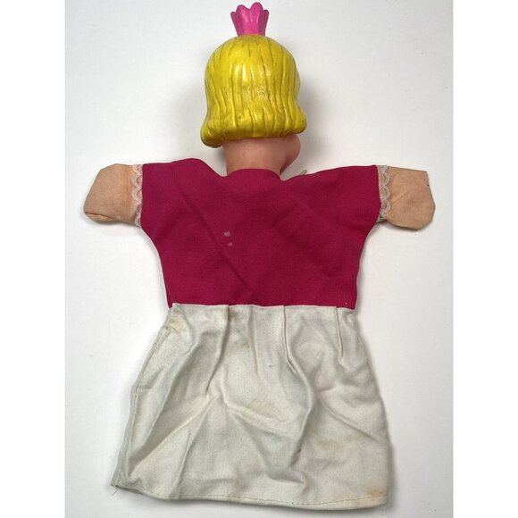 2 VTG JOHN FREILASSING Punch & Judy HAND PUPPETS Queen Police Germany Mr. Rogers - Picture 4 of 10